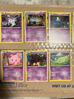 Pokémon Litwick - 41/119 (Phantom Forces) Trading Card Lot
